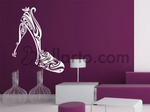 shoedeco-dubai modern decals art wall stickers colors 