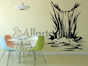 Water falls, wall sticker dubai, wall sticker printing, wall sticker shop,   wall sticker shop dubai, wall sticker uae, wall sti