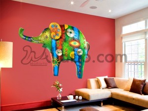 Elephantda, interior wallpaper, quotes sticker, room wallpaper, sticker dubai, vinyl sticker dubai,  wall art, wall covering, wa