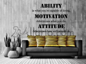 ability, interior wallpaper, quotes sticker, room wallpaper, sticker dubai, vinyl sticker dubai,  wall art, wall covering, wall 