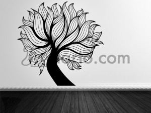 Hairy Tree, wall art, wall covering, wall coverings, wall decal, wall decal decor, wall decal dubai, wall decal sticker, wall de