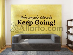 Keep going, Calligraphy sticker, Canvas, Creative wall decals, creative wall sticker, creative wall stickers, decal sticker desi