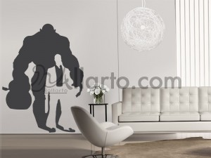 Man power, wallpaper shop dubai, wallpaper dubai shop, wallpaper shop in dubai. wall murals, graffiti, graffiti sticker,wall dec