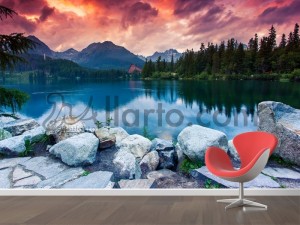 River side, wall sticker decor, wall sticker dubai, wall sticker printing, wall sticker shop, wall sticker shop dubai, wall stic