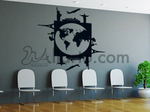 World Journey, wall decor dubai, wall decoration, wall decoration sticker, wall decoration stickers, wall design, wall designs, 