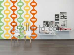 color wave dots, wall sticker decor, wall sticker dubai, wall sticker printing, wall sticker shop, wall sticker shop dubai, wall