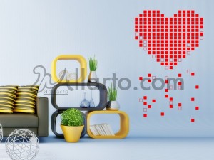 Falling Love, dubai wallpaper shop, home decor dubai, home decoration dubai, sticker dubai, vinyl sticker dubai, wall art decal 