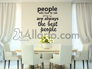 People who love to eat, wall sticker printing, wall sticker uae, wall stickers, wallpaper dubai shop, wallpaper in dubai, wallpa