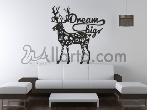 Dream Big dear, wall coverings, wall decal, wall decal decor, wall decal dubai, wall decal sticker, wall decals, wall decals dub