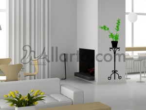 Flower stand, wall mural, wall mural sticker, wall print sticker, wall sticker, wall sticker decor, wall sticker dubai, wall sti