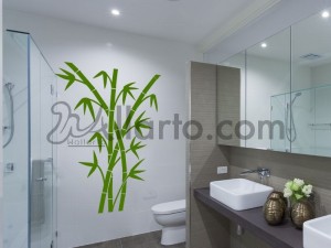 Bamboo land, wall decal   stickers, wall vinyl decorative,canvas, collage, graphic wall, Canvas print, wallpaper, wall decals, m
