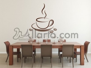 Cup of coffee, Dubai sticker, wall sticker, Dubai wallpaper, Dubai print, printing digital, wallpaper sticker,sticker shop, wall