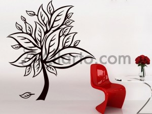 Big leaf tree, Dubai sticker, wall sticker, Dubai wallpaper, Dubai print, printing digital, wallpaper sticker,sticker shop, wall