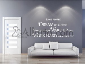 Dream of success, home interior Dubai, stickers wall, wall graphics Dubai, stickers for walls Dubai, stickers Dubai, wall sticke