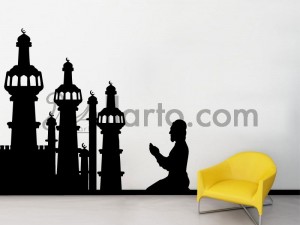 Prayer, home interior Dubai, stickers wall, wall graphics Dubai, stickers for walls Dubai, stickers Dubai, wall stickers Dubai, 