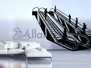 Escalator, home interior Dubai, stickers wall, wall graphics Dubai, stickers for walls Dubai, stickers Dubai, wall stickers Duba