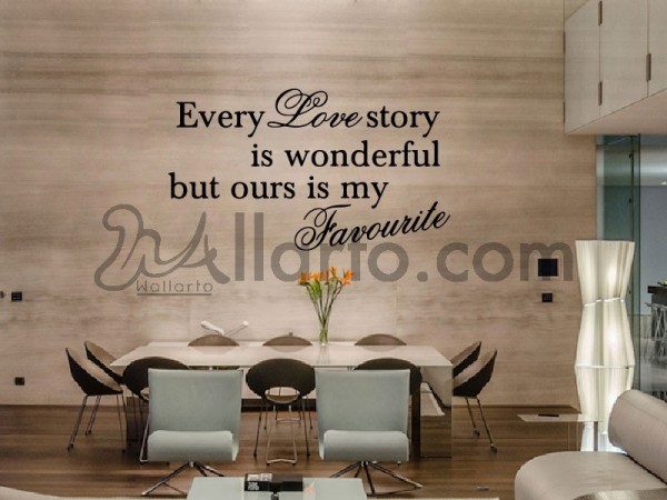 Every love story is wonderful