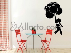 Flying Boy, home interior Dubai, stickers wall, wall graphics Dubai, stickers for walls Dubai, stickers Dubai, wall stickers Dub