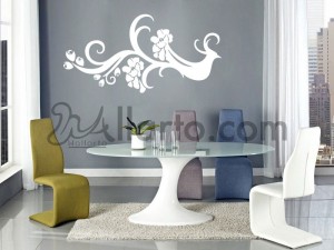 Floral Bird, home interior Dubai, stickers wall, wall graphics Dubai, stickers for walls Dubai, stickers Dubai, wall stickers Du