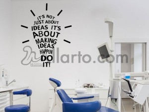 Its not just about ideas, Dubai sticker, wall sticker, Dubai wallpaper, Dubai print, printing digital, wallpaper sticker,sticker