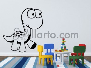 Little dinosaur, Dubai sticker, wall sticker, Dubai wallpaper, Dubai print, printing digital, wallpaper sticker,sticker shop, wa