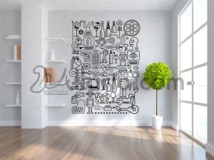 Life CIrcle, Dubai sticker, wall sticker, Dubai wallpaper, Dubai print, printing digital, wallpaper sticker,sticker shop, wall d