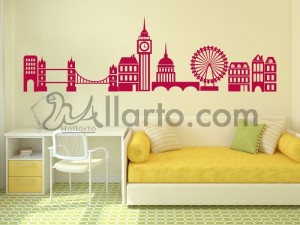 London Town, uae stickers, decal sticker, decals, stickers, wall decal stickers, wall vinyl decorative,canvas, collage, graphic 