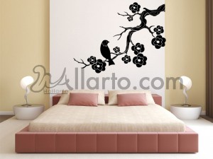 My Floral Branch, sticker home Dubai, Abu Dhabi sticker, wall vinyl decorative, mural design, home interior Dubai, stickers wall