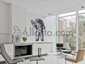 Neil Armstrong, sticker home Dubai, Abu Dhabi sticker, wall vinyl decorative, mural design, home interior Dubai, stickers wall, 